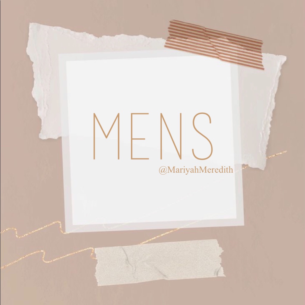 Men Items!